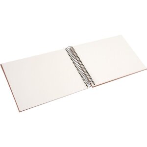 Goldbuch Spiralalbum Bella Vista haselnuss 24x17 cm 40 weiße Seiten