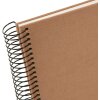 Goldbuch Spiralalbum Bella Vista haselnuss 24x17 cm 40 weiße Seiten