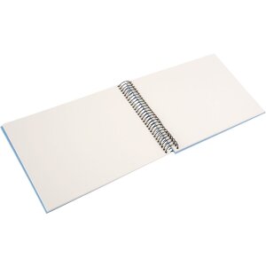 Goldbuch Spiralalbum Bella Vista himmelblau 24x17 cm 40 weiße Seiten