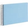 Goldbuch Spiralalbum Bella Vista himmelblau 24x17 cm 40 weiße Seiten