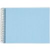 Goldbuch Spiralalbum Bella Vista himmelblau 24x17 cm 40 weiße Seiten