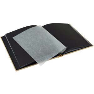 Goldbuch Fotoalbum Bella Vista beige 30x31 cm 60 Seiten schwarzer Fotokarton