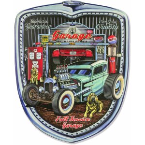 ZEP Blechschild GARAGE 36x45 Zentimeter