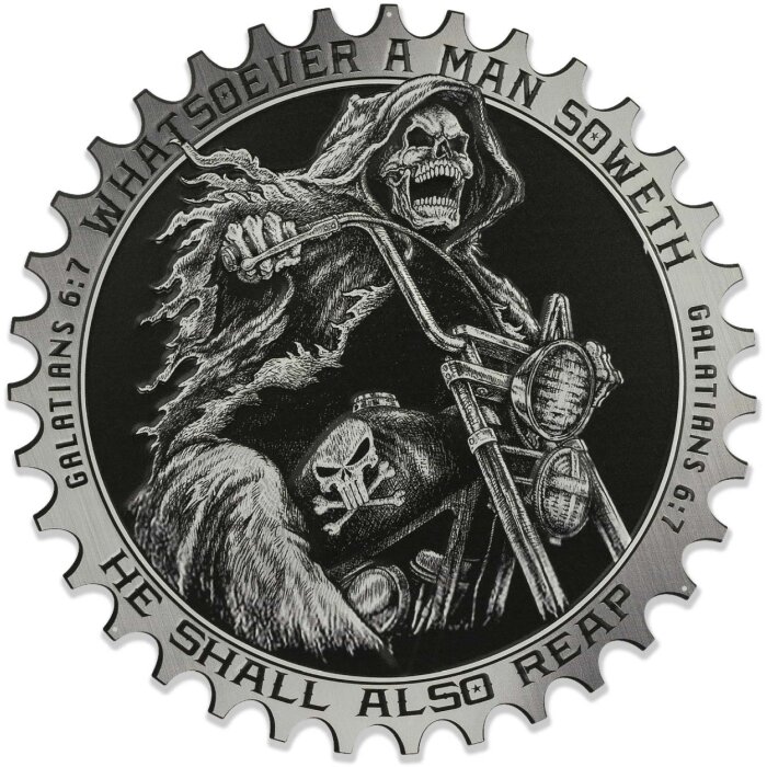 ZEP Оловянная вывеска ГАЛАТИЙЦЫ 45x45 см