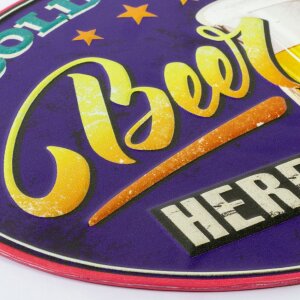 ZEP настенное украшение COLD BEER 43x2x65 см