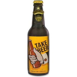 ZEP Настенное украшение BLANCHE 12x45x5 см Открывалка для...