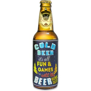 ZEP Настенное украшение Pilsen 17x61x4 см Открывалка для...