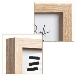 Henzo деревянная двойная рамка Piano 2 фото 13x18 см бежевый