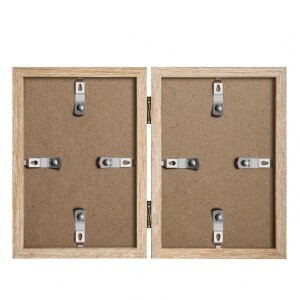 Henzo деревянная двойная рамка Piano 2 фото 13x18 см бежевый