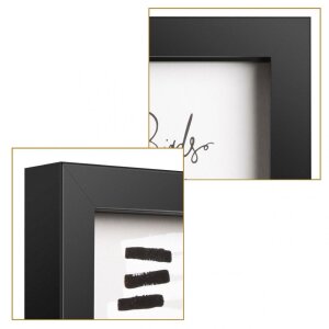 Henzo деревянная двойная рамка Piano 2 фото 13x18 см черная