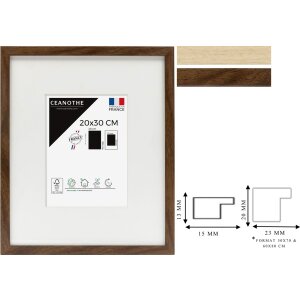 Ceanothe Holzrahmen Wild mit...