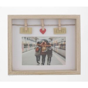 Hama Holz-Fotorahmen Best Friends 10x15 cm eiche