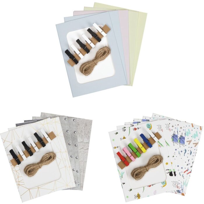 Hama Fotogirlande "Mix" mit Klammern und Schnur