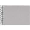 Goldbuch Spiralalbum naturLiebe grau 24x17 cm 40 weiße Seiten