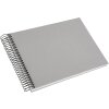Goldbuch Spiralalbum naturLiebe grau 24x17 cm 40 weiße Seiten