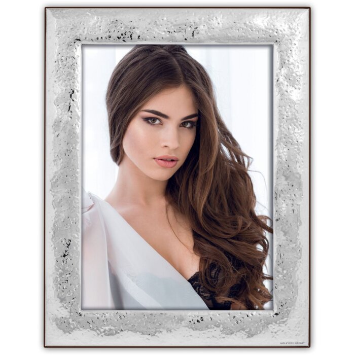 ZEP Hochglanz Metall-Fotorahmen Amalfi 13x18 cm silber