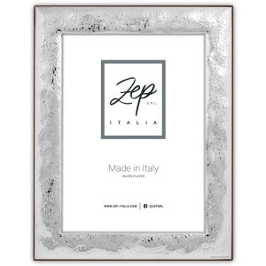 ZEP Hochglanz Metall-Fotorahmen Amalfi 13x18 cm silber