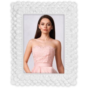 ZEP Foto-Portraitrahmen Belfort 15x20 cm weiß