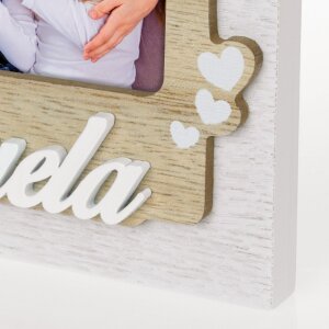ZEP Holz Fotorahmen Agnese 10x15 cm Abuela Spanisch