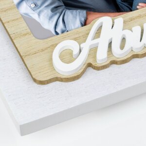 ZEP Opa Bilderrahmen Nevio 10x15 cm Spanisch Holzrahmen mit Aufsteller