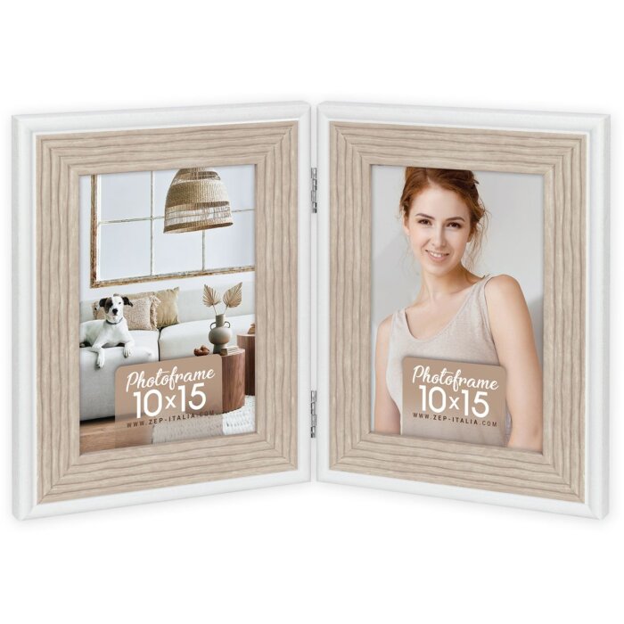 Фоторамка ZEP Augusta 2 фото 10x15 см (31x20 см)