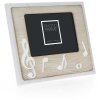 ZEP Holz-Fotorahmen Lyra Musiknotenmotiv 10x15 cm Querformat Natur