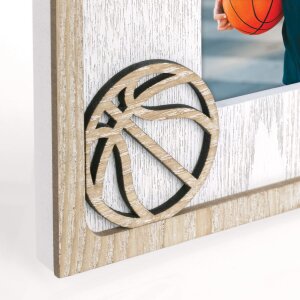 ZEP Holz-Fotorahmen Jordan 10x15 cm Basketball Bilderrahmen
