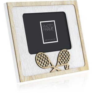 ZEP Fotorahmen Nadal Holz Tennis-Design Querformat 10x15 cm