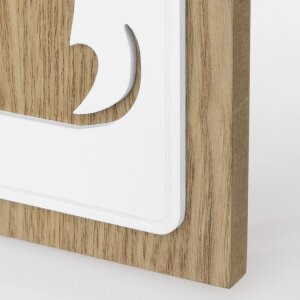 ZEP Hunde Fotorahmen Peggy 10x15 Zentimeter braun