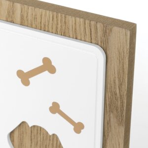 ZEP Hunde Fotorahmen Peggy 10x15 Zentimeter braun