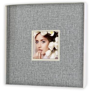 ZEP Фотоальбом Osaka серый 24x24 см 40 белых страниц