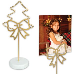 ZEP Foto-Weihnachtsaufsteller Wien gold 6x19 cm