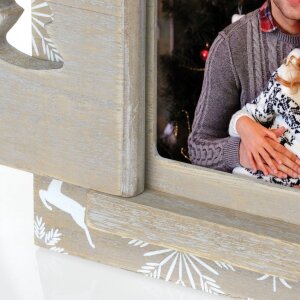 ZEP Weihnachtsbilderrahmen Tirolo A braun 10x15 cm 30x17 cm