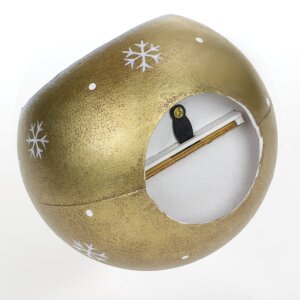 ZEP Рождественский фотошар Eithel 3,5x4,5 см (10 см круглый)