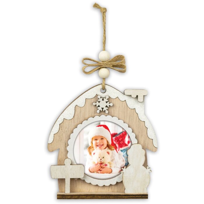 ZEP Weihnachtsanhänger Hazel Motiv A Foto 6x6 cm