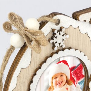 ZEP Weihnachtsanhänger Hazel Motiv A Foto 6x6 cm