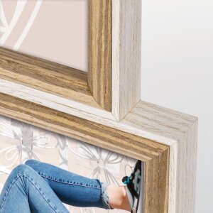 ZEP Holz Galerierahmen Kriss 4 Fotos 10x15 cm oder 13x18 cm