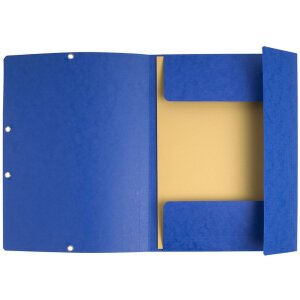 Папка Exacompta 3 клапана эластичный шнурок Scotten Manila 400g DIN A4 250 листов