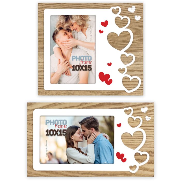 ZEP Деревянная фоторамка Giorgia 10x15 см портретный и альбомный формат