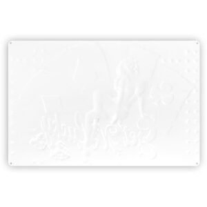 ZEP Оловянная табличка ALES 40x27x0,4 см Getn Lucky