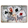 ZEP Оловянная табличка ALES 40x27x0,4 см Getn Lucky