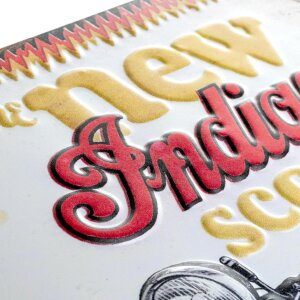 ZEP Оловянный знак MOTO 30x45x0,4 см