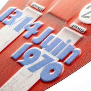 ZEP оловянный знак SURF 23x53x0,4 см доска для серфинга 24 Heures du Mans