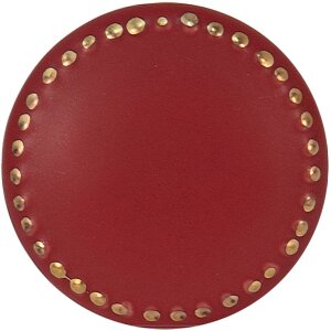 Clayre & Eef 65062 Türknopf Ø 4x3 cm Rot...