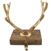Clayre & Eef 65142 Рождественский держатель для чулок оленьи рога 21x13x21 см