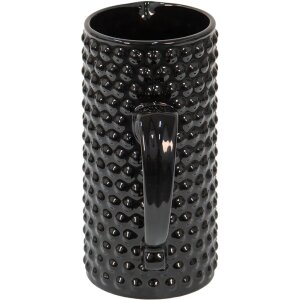 Clayre & Eef 6CE1474 Dekoration Kanne 14x9x20 cm Schwarz