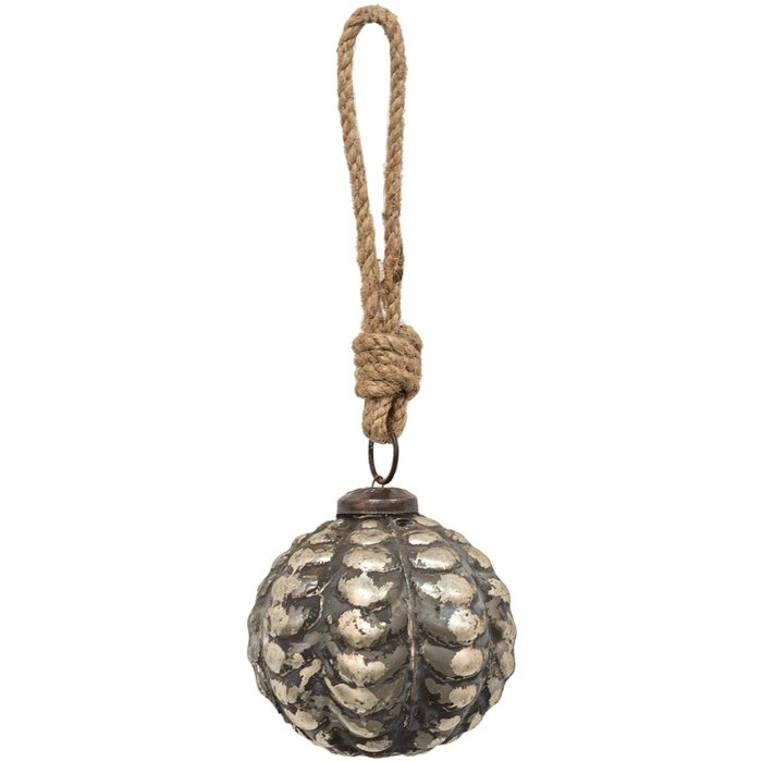 Clayre & Eef 6GL3685 Рождественские баулы Ø 6x6 см коричневый Рождественские баулы