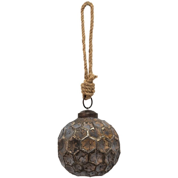 Clayre & Eef 6GL3689 Рождественские баулы Ø 7x7 см коричневый Рождественские баулы