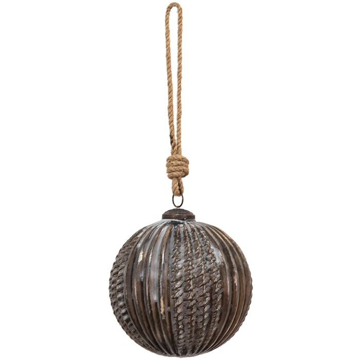 Clayre & Eef 6GL3695 Рождественские баулы Ø 11x11 см коричневый Рождественские баулы