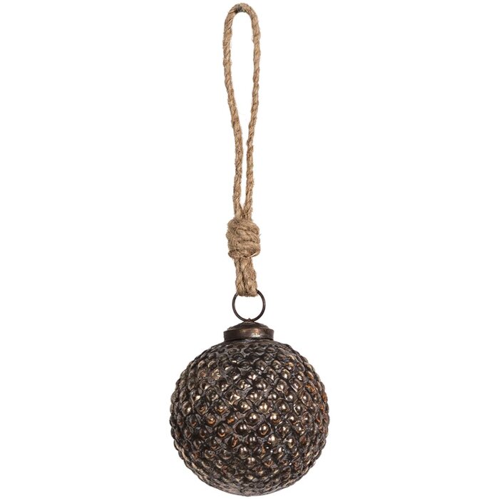 Clayre & Eef 6GL3698 Рождественские баулы Ø 7x7 см коричневый Рождественские баулы